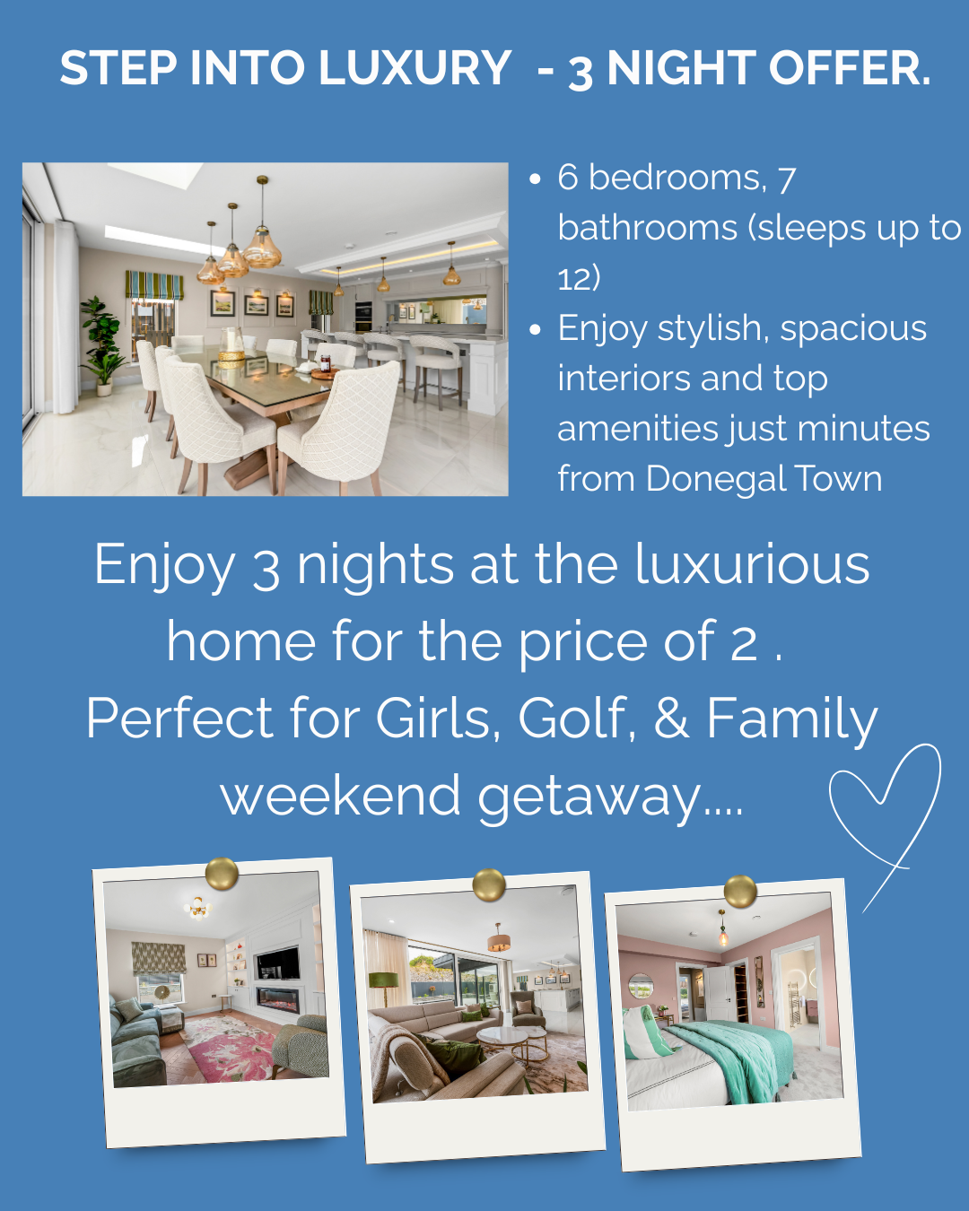 Extra Night on Us Escape - 3-for-2 Stay