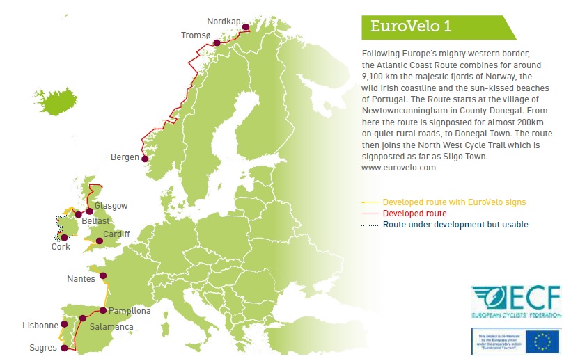 Eurovelo 1 hot sale