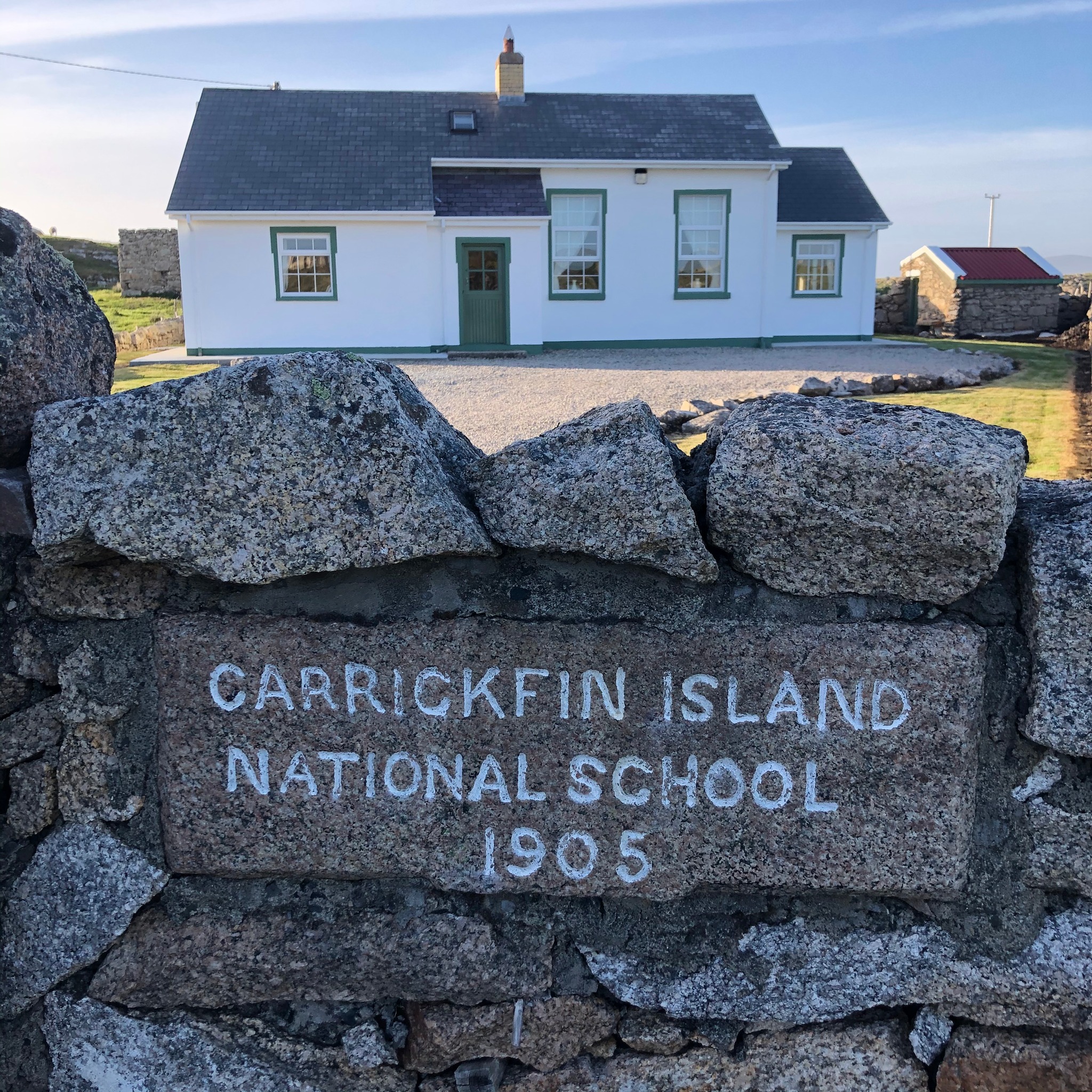 The Old Schoolhouse Carrickfinn West Donegal