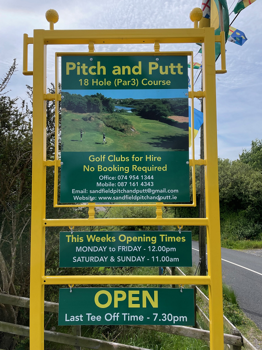 Sandfield Pitch and Putt Activities in Donegal Go Visit Donegal